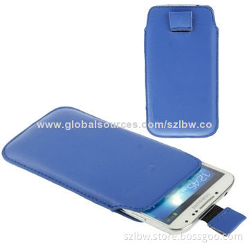 Simple Design Vertical Flip Leather Cases for iPhone 6, Durable Material and Detailed Craft